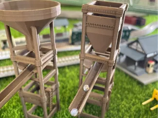 Cargo Transport Tower Lite Version (N Scale)