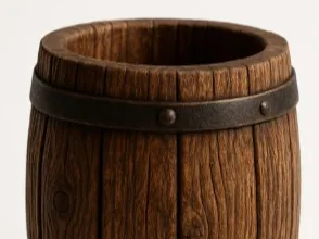 Barrel Pen Stand