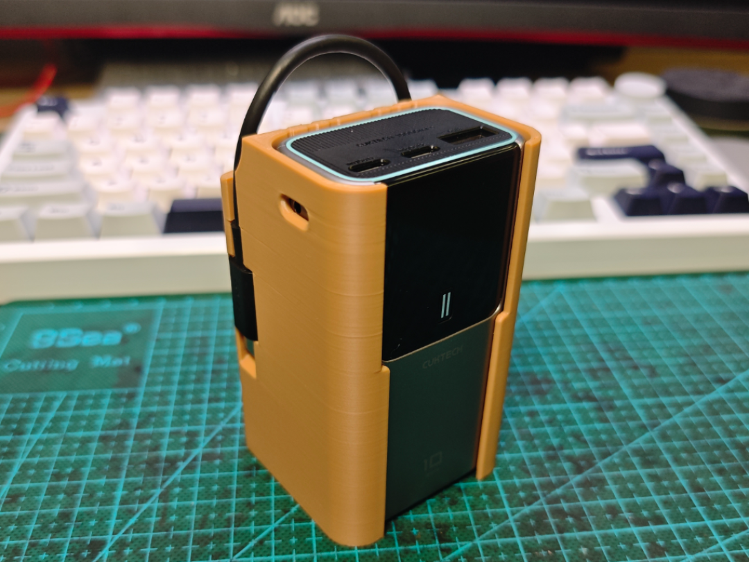 酷态科10号mini+6号卡片充电器（带数据线收纳槽，侧面不突出）