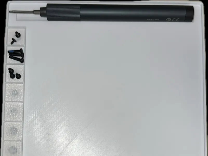 Workstation Screwdriver & Magnetic screw holder