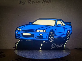 Nissan Skyline R34 Lampe