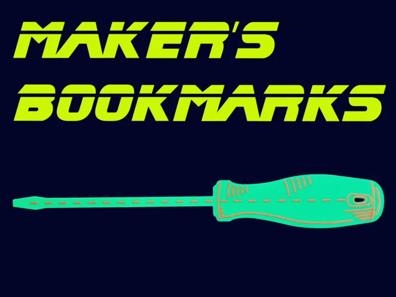 Maker's bookmarks / Screwdriver