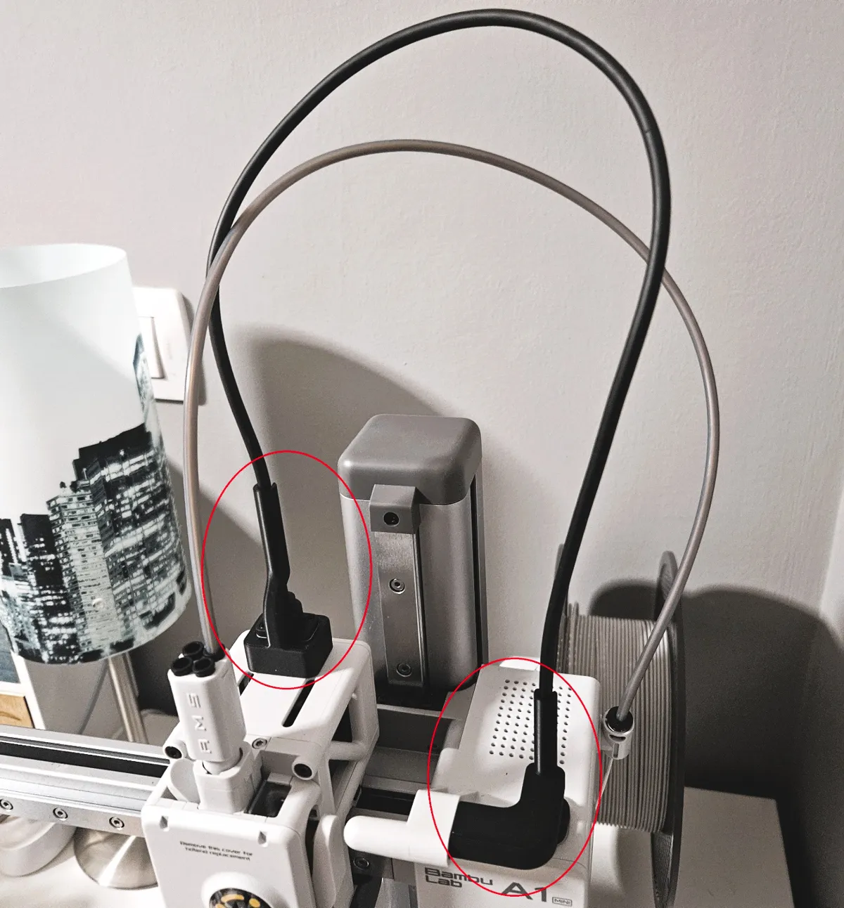 Cable guide A1 mini - Free 3D Print Model - MakerWorld