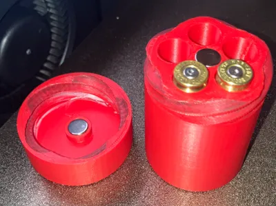 Magnetic case for 6.5 Creedmoor 