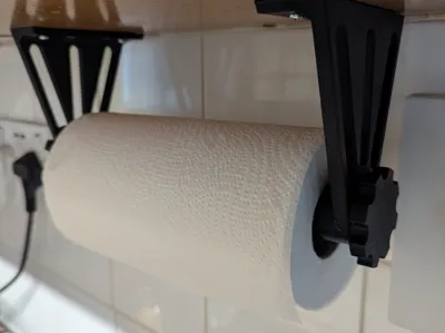 Kitchen Paper Towel Roll Holder (Under Cabinet)