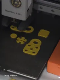 0.12mm layer, 3 walls, 0% infill V4 Bad 1st layer Fixed
