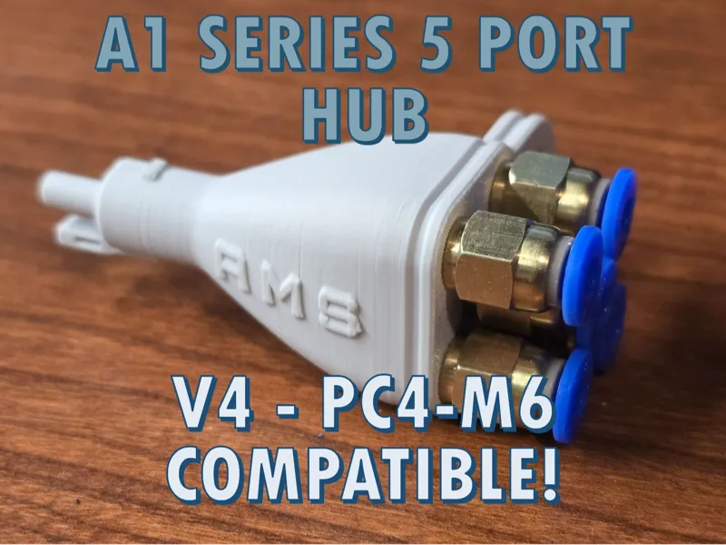5 Port Complete Replacement AMS Lite Filament Hub