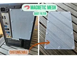 Magnetic Dust Filter / Mesh (NR200P example)