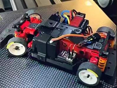 LHS RC MICRO-D 24R Chassis - Race Car