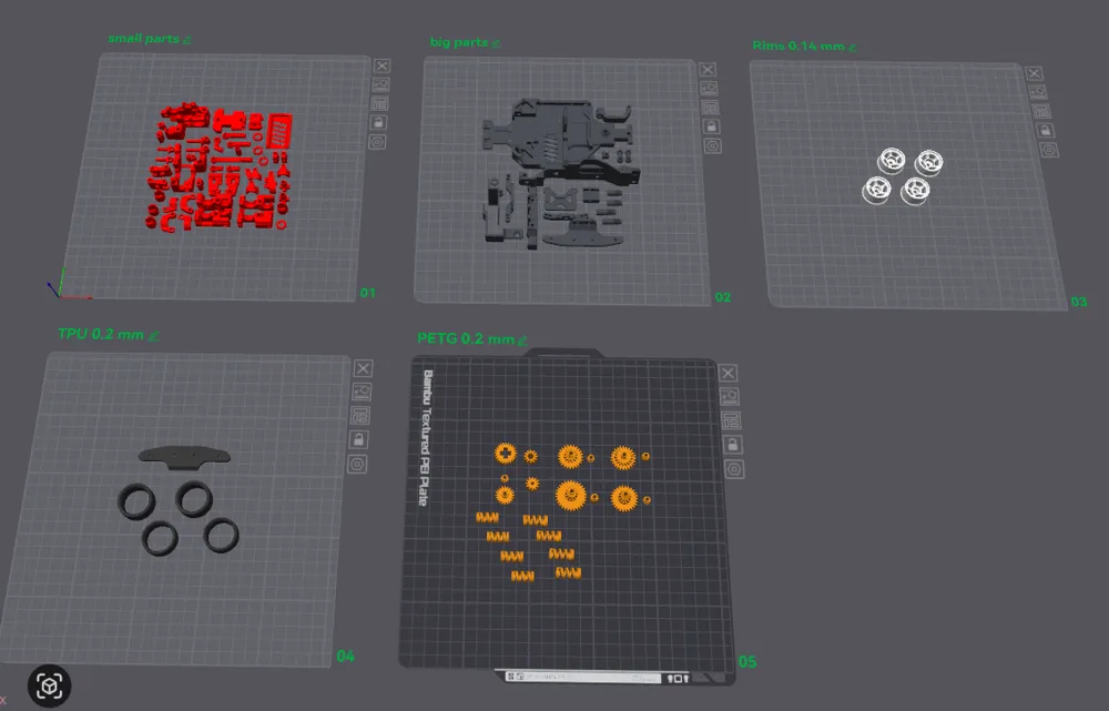 LHS RC MICRO-D 24R Chassis - Race Car - Free 3D Print Model - MakerWorld