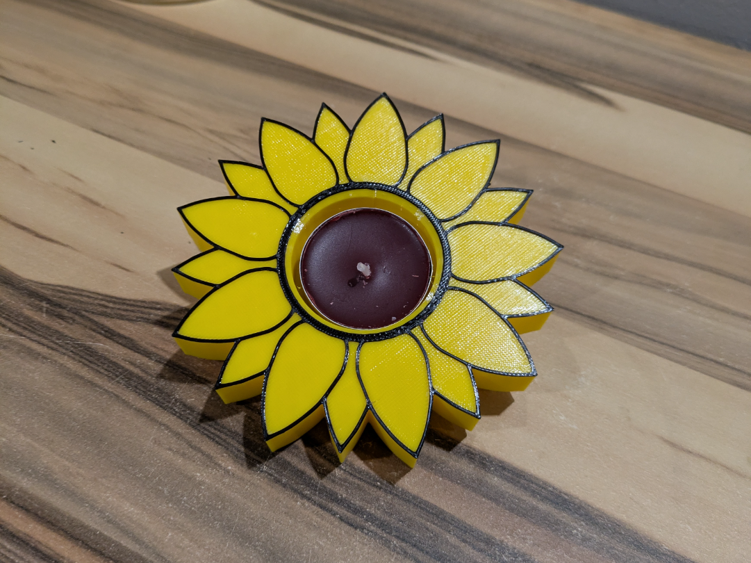 Sunflower Tealight Holder