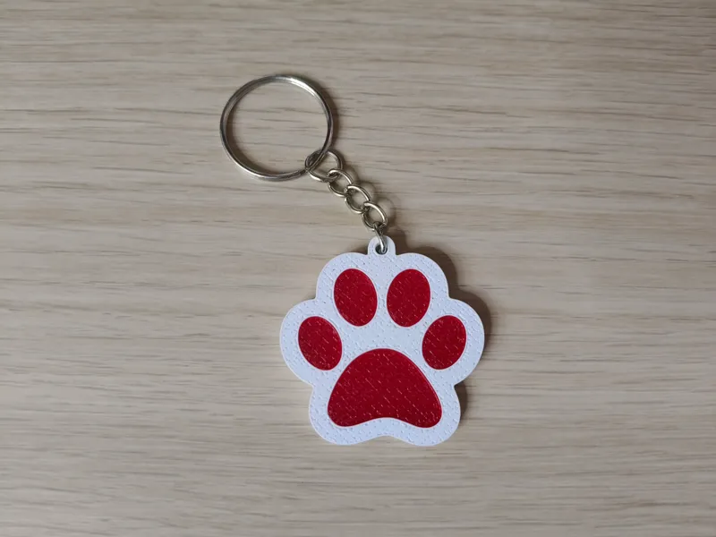 Porte Clés Patte de Chat