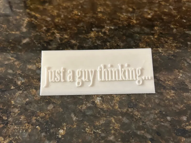 Funny Nameplate