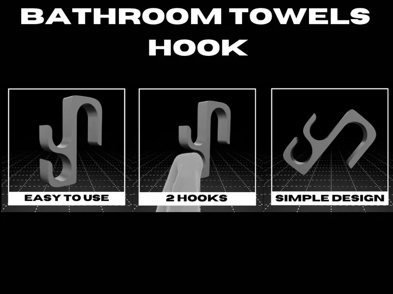 Bathroom Towels Hook
