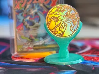 Pokemon Metal Coin Holder (wont fit plastic coin)
