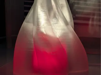 Volcano lamp
