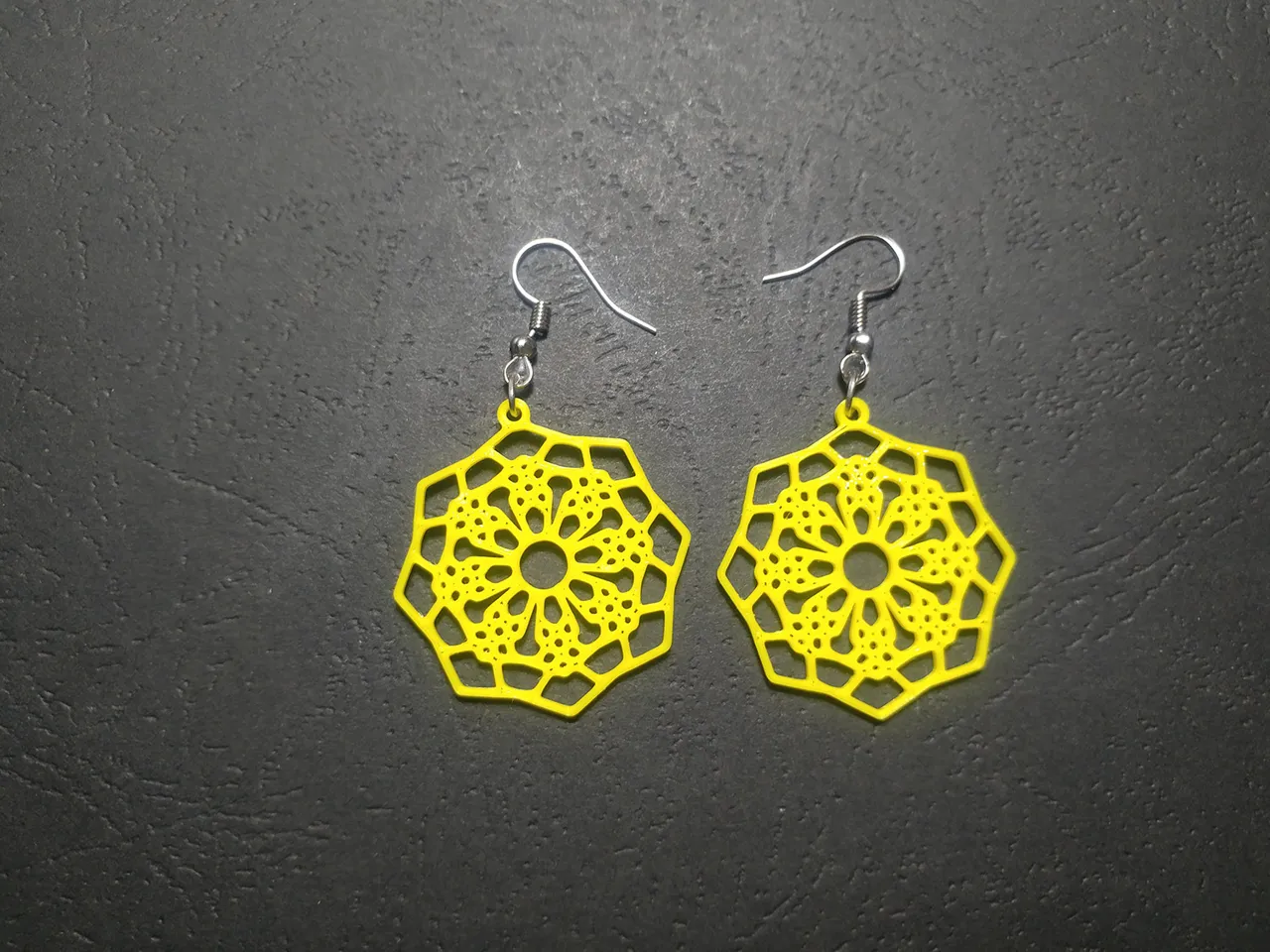 Interwoven Hexa Earrings view 3