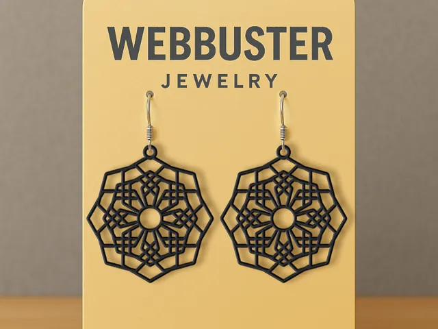 Interwoven Hexa Earrings