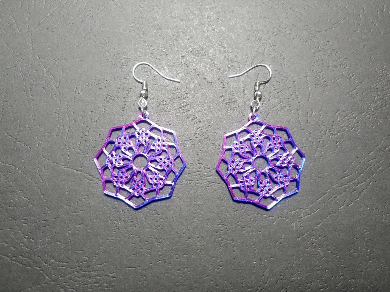 Interwoven Hexa Earrings view 4