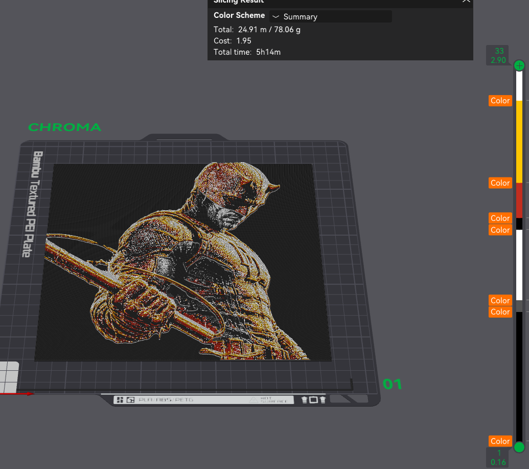 Miniatura 2 do modelo 3D Daredevil