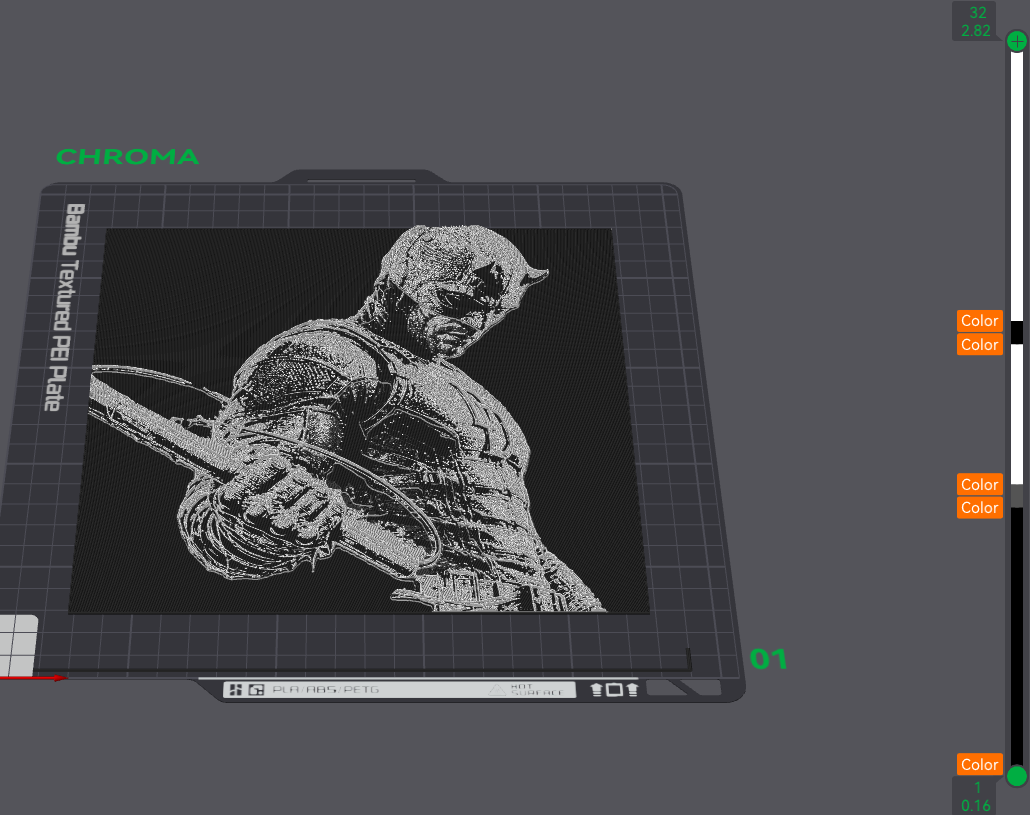 Miniatura 3 do modelo 3D Daredevil