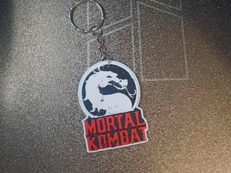 Mortal kombat keychain