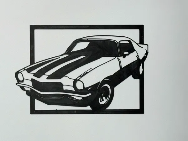 Silhouette Camaro (déco murale)