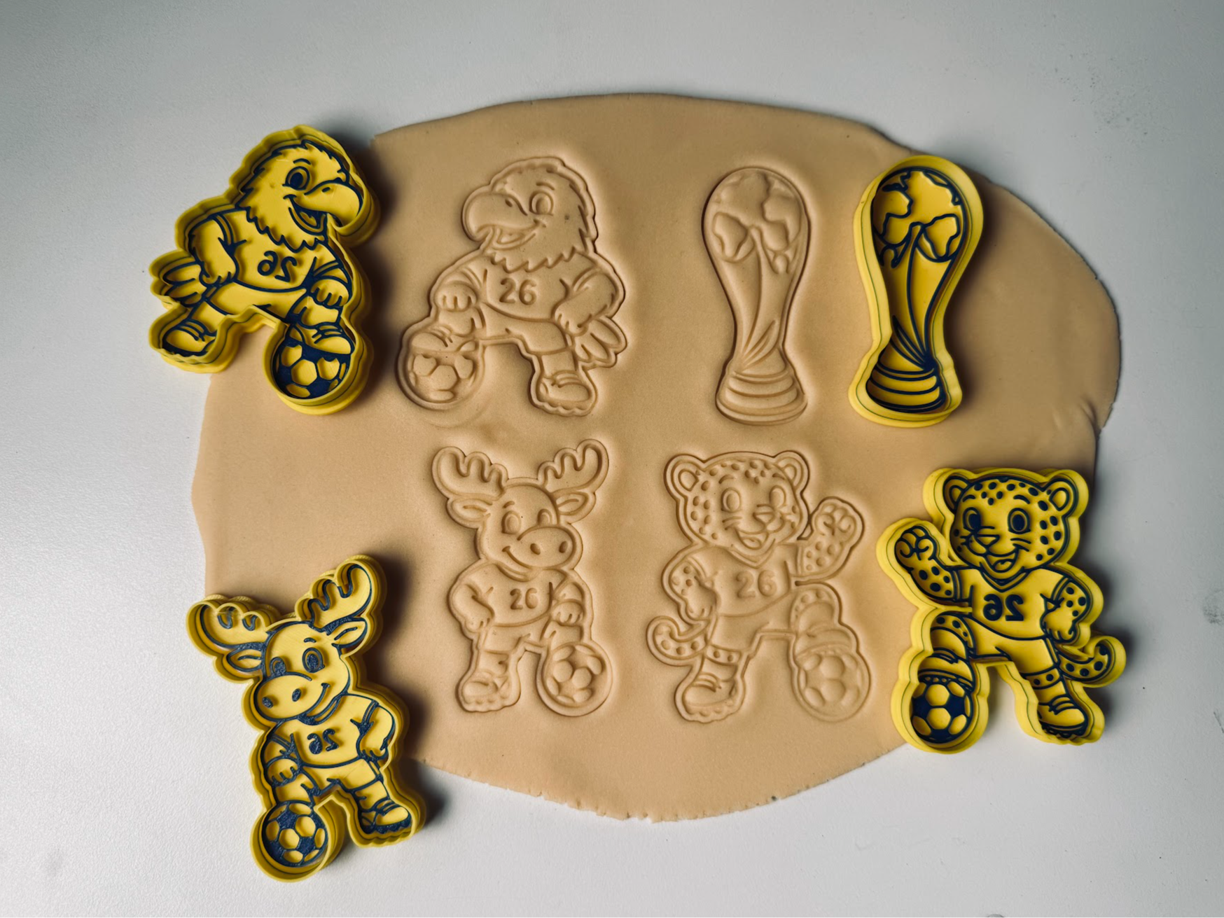 mundial cookie cutter fifa 2026 soccer