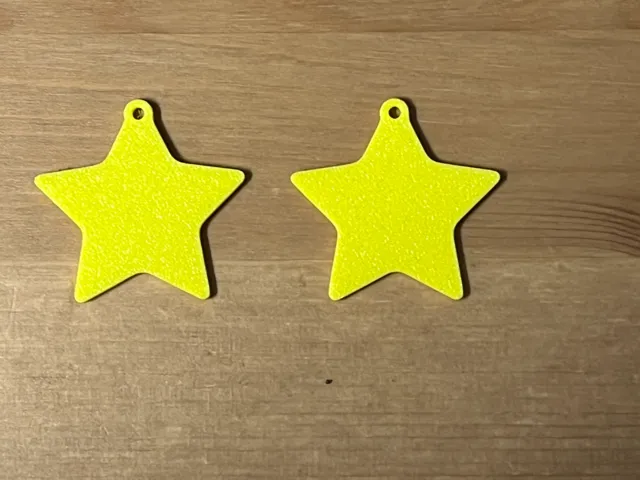 Larger style Star Earrings