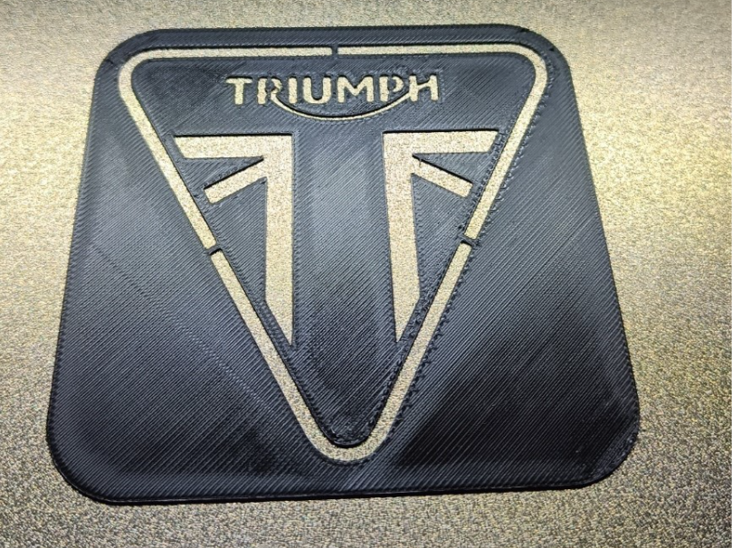 Triumph Logo Stencil –for Airbrush, Sponge & Brush