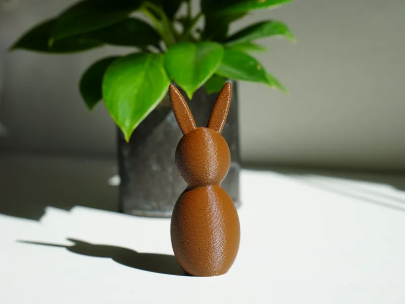 Minimalist Easter Bunny V2