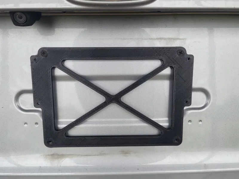 License plate / Number plate conversion