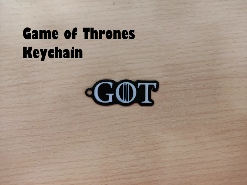 GoT Logo Keychain – Game of Thrones