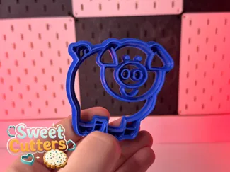 Pig Cookie Cutter – Cute Pig Shape