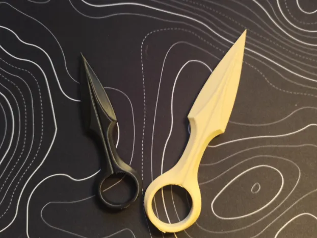 fidget kunai v2