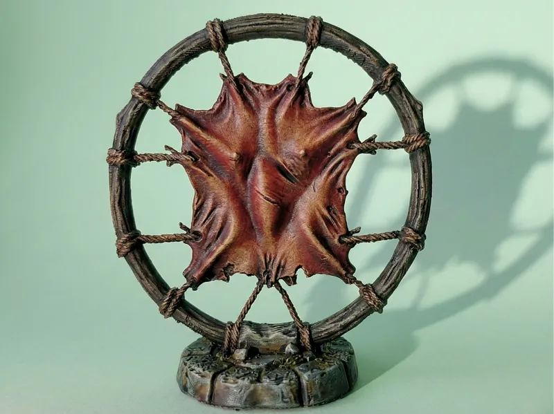 The Hunter's Trophy: Stretched Hide Tanning Rack