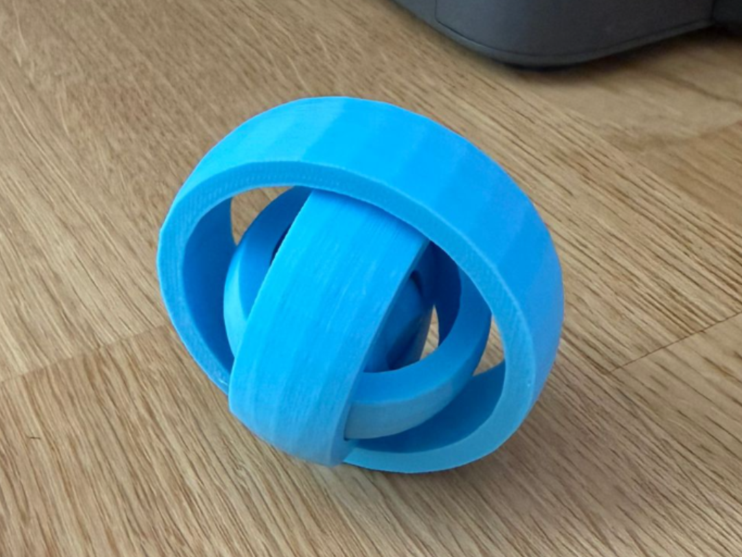 Rotating rings fidget