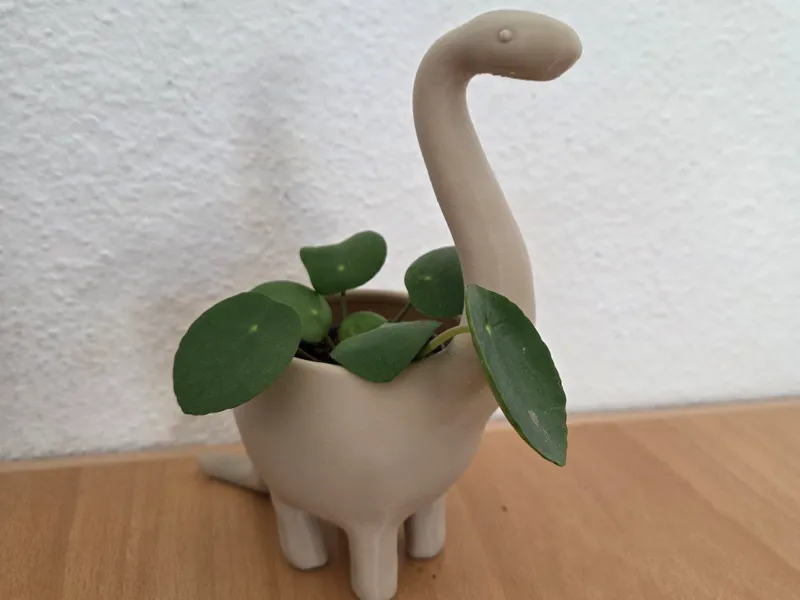 Dino-Pflanztopf / Brachiosaurus Planter