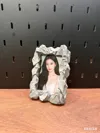 5-inch faux rock photo frame