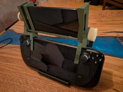 Adjustable Steam Deck phone mount
