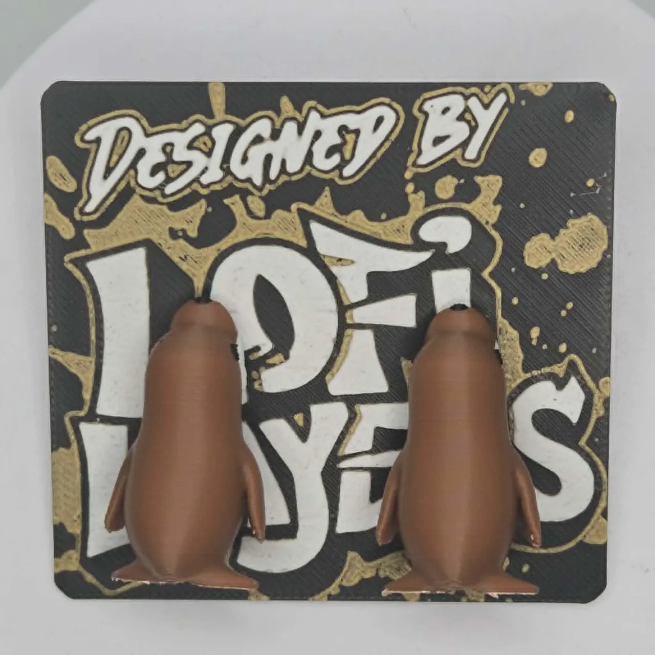 Walrus Chompers Earrings view 3