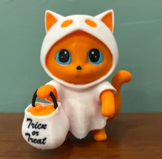 Trick or Treat Kitty Cat
