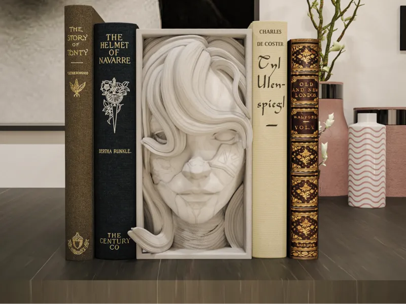 Alicia Book Nook and Wall Mount