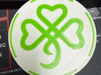 St Patrick ShamLove Coaster