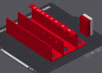 Multiboard Hex Key Holder