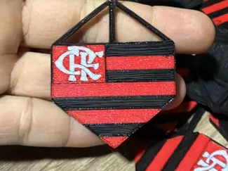 Modelo de Pipa do time do Flamengo - para chaveiro