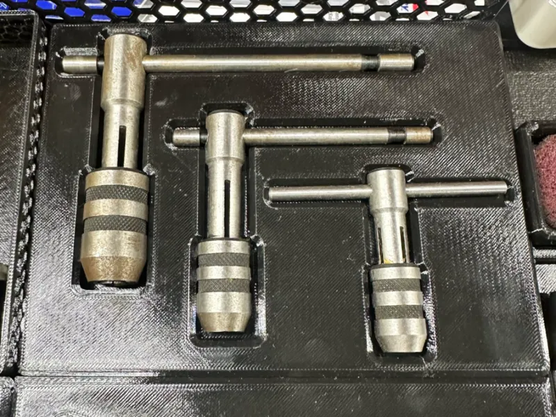 Gridfinity HF T-Handle Tap Wrench organizer 