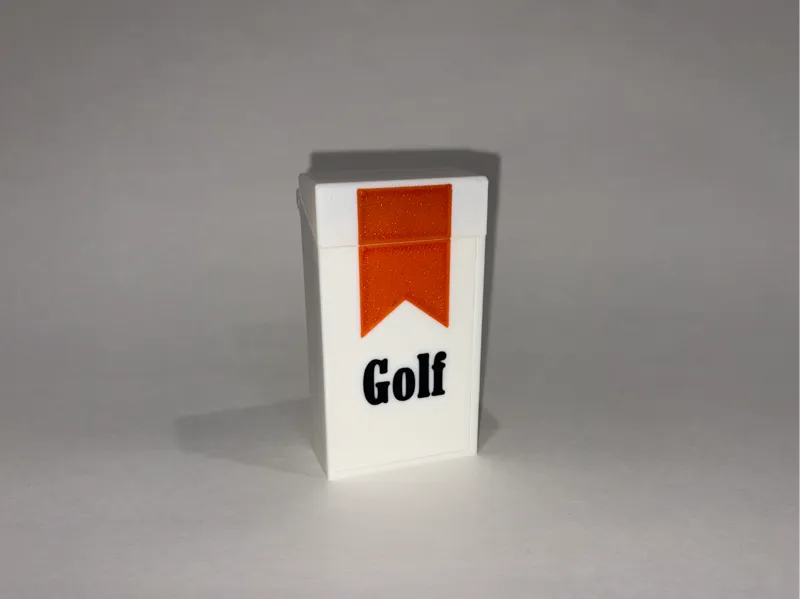 Marlboro Golf Tee Case
