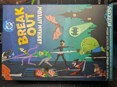 DC Breakout Arkham Asylum Insert
