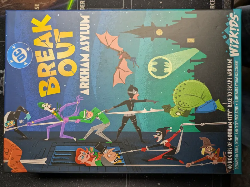 DC Breakout Arkham Asylum Insert